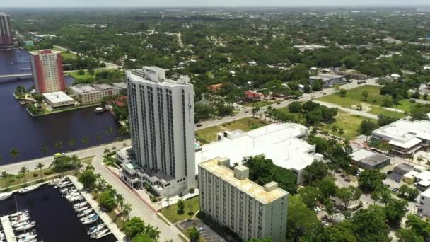 Luftbild Campo Felice Gebäude Fort Myers — Stockvideo