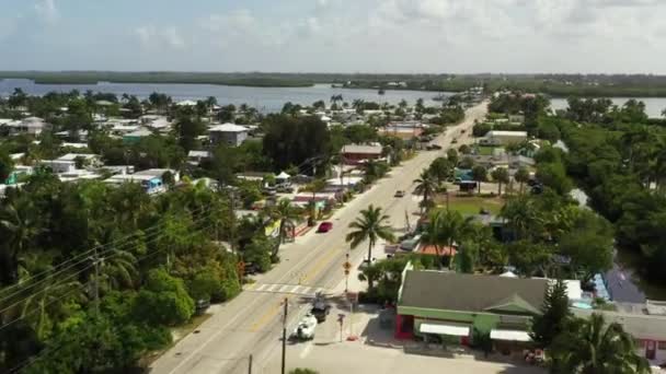 Aerial Tour Panoramico Matlacha Florida — Video Stock