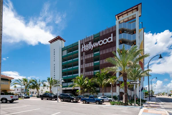 Parkhaus Hollywood Beach — Stockfoto