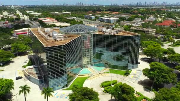 Luchtfoto Van Het Regus Building Hollywood Florida Presidential Circle — Stockvideo