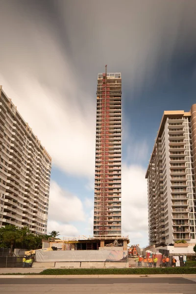 2000 Ocean Highrise Condomínio Desenvolvimento Hallandale Beach Eua — Fotografia de Stock