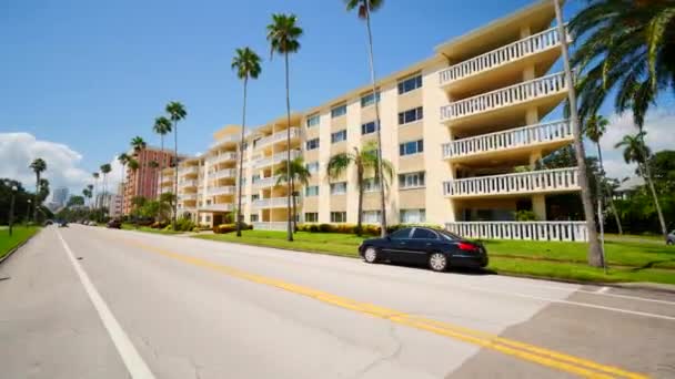 Shore Crest Condominiums Petersburg Usa 60P Motion Footage — Stock video