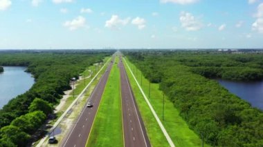 Hava video yolu 687 4. Cadde Kuzey Petersburg Florida ABD