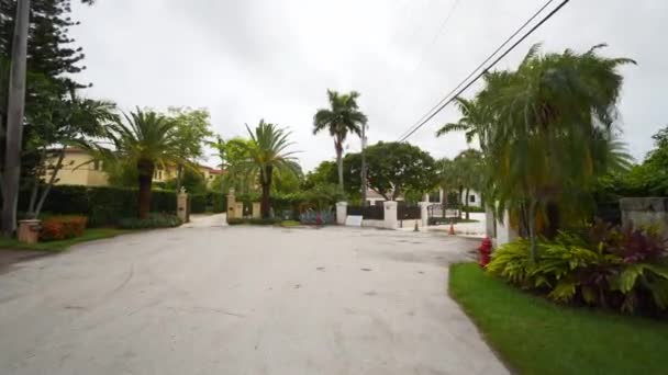 Motion Footage Case Residenziali Lusso Fort Lauderdale Usa — Video Stock