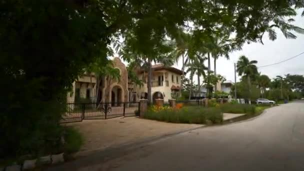Motion Πλάνα Πολυτελείας Κατοικίες Αρχοντικό Στο Fort Lauderdale Ηπα — Αρχείο Βίντεο