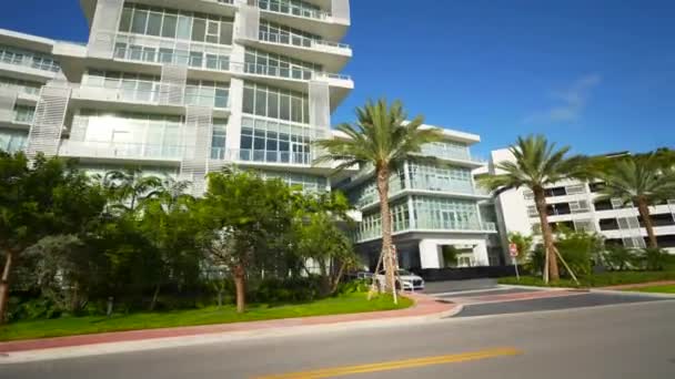 Miami Beach Usa Szeptember 2020 Ritz Carlton Residences Miami Beach — Stock videók