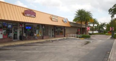 Tarihi iş bölgesi Davie Florida ABD 4k 60p