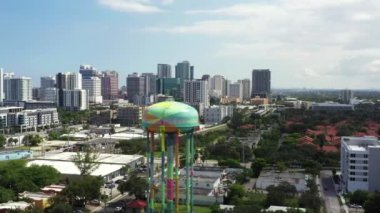 Fort Lauderdale FL su kulesi 4k.