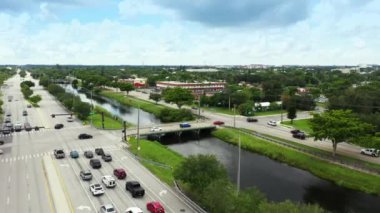 Hava görüntüsü Davie FL USA 4k