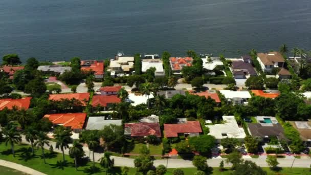 Miami Beach Fastigheter Normandie Stränder — Stockvideo