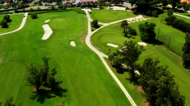 Normandie Shores Golf Club Miami Beach — Stockvideo