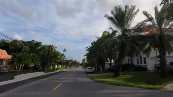 Πλάνα Οδήγησης Diplomat Parkway Hollywood Shot Gopro Hero Linear Mode — Αρχείο Βίντεο