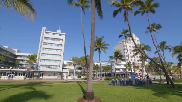 Miami Abd Eylül 2020 Coronavirus Covid Sırasında Miami Beach Dönen — Stok video