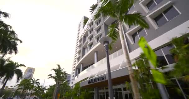 Fort Lauderdale Usa Ottobre 2020 Alluvion Condominium Fort Lauderdale Usa — Video Stock