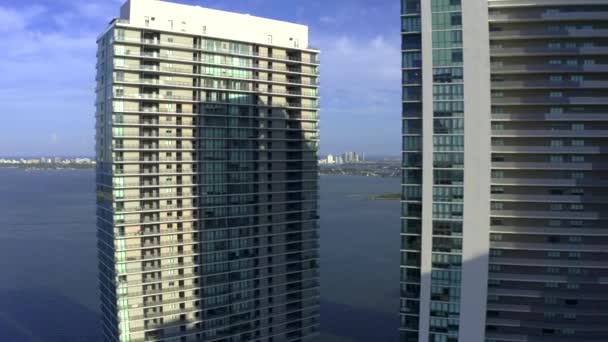 Paraiso Condominiums Edgewater Miami Florida Usa — Stockvideo