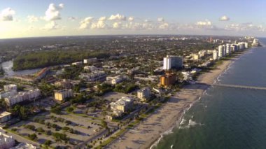 Panning video Deerfield Plajı FL