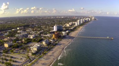 Hava statik video Deerfield Beach FL USA