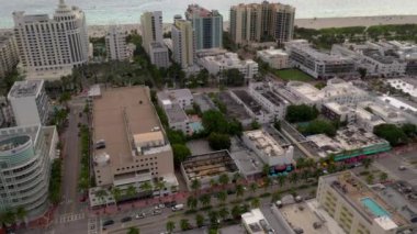 Miami Beach binalarının tarihi mimarisi 4K