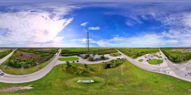 Gökyüzü 360 fotoğraf Büyük Kıbrıs Ulusal Koruma Girişi