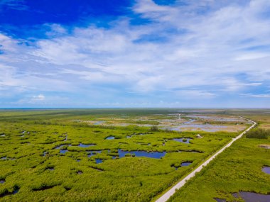 Büyük Kıbrıs Ulusal Preseerve Florida ABD Hava Fotoğrafı