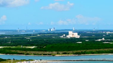 Cape Canaveral hava görüntüsü 4k 24 p 2025