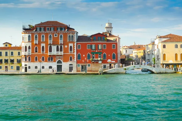 Zattere Promenade Brug Gezien Vanaf Canale Della Giudecca Venetië — Stockfoto