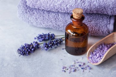SPA, lavanta çiçekli temel yağ - sağlık ve güzellik