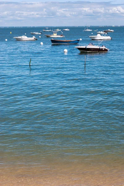 Arcachon Bay (Fransa), Cap Ferret yakınındaki tekneler