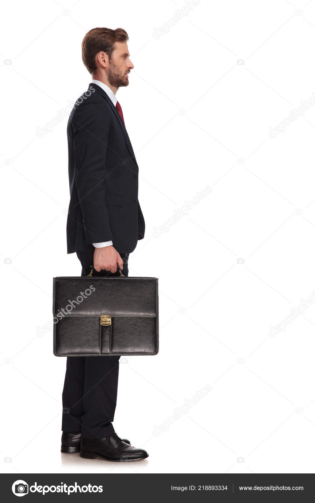 businessman suitcase