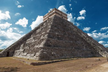 Maya Piramit Ruin - Chichen Itza Meksika