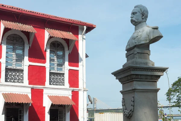 葡萄牙殖民建筑在果阿, 印度 — 图库照片