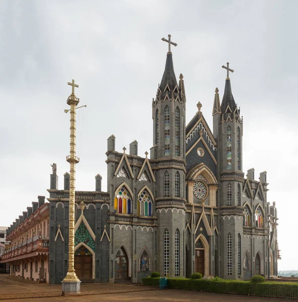 Святилище Святого Лаврентия Каркале Юге Индии — стоковое фото