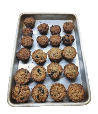 Ev yapımı taze Avustralyalı ısırıkları, muffinler ve granola arasında bir haç gibidir..