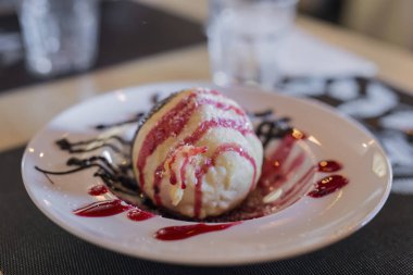 Tipik Çin tatlı closeup.