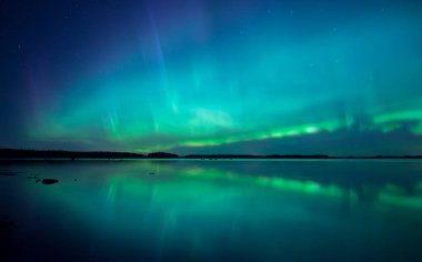 Güzel kuzey ışıkları
