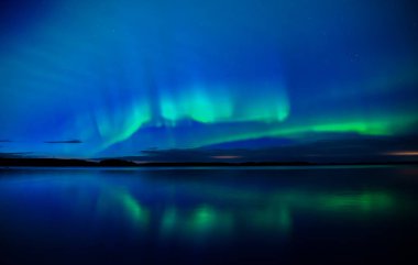Güzel kuzey ışıkları