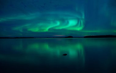 Güzel kuzey ışıkları