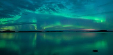 Güzel kuzey ışıkları