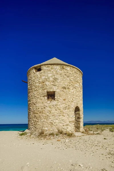 Pláž Agios Ioannis Ostrově Lefkas Řecko — Stock fotografie