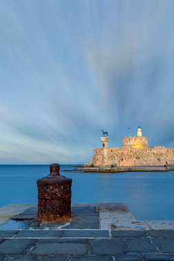 Mandraki Limanı, Rodos şehir. Rodos, Yunanistan