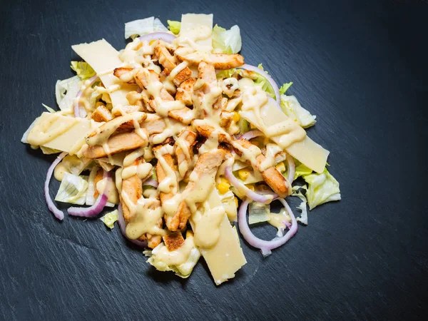 Uma Deliciosa Salada Fresca — Fotografia de Stock