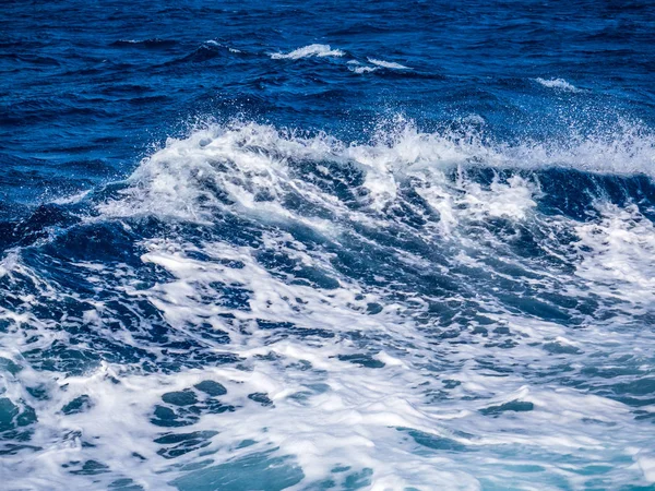 Ozeanwelle Natürlicher Hintergrund Aus Dem Indischen Ozean — Stockfoto