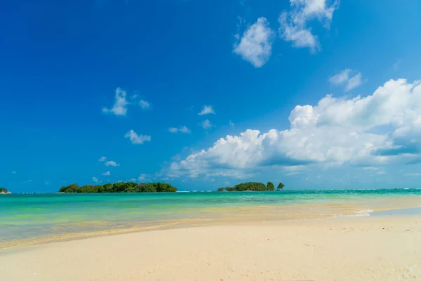 海滩和热带海 Koh Samui — 图库照片