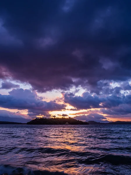 Sunrise Bay Nidri Lefkas Island Greece — Stock Photo, Image