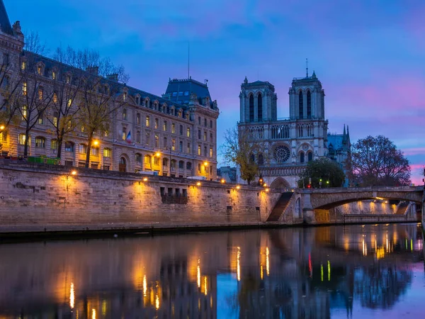 Catedral Notre Dame Paris Francia —  Fotos de Stock