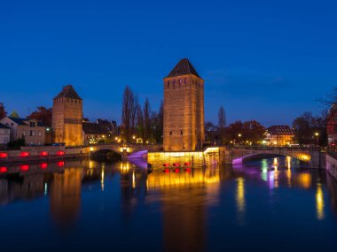 Ponts couverts in Strasbourg France