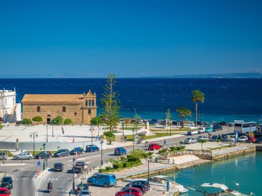Zante liman şehri harbor, Zakinthos Yunanistan