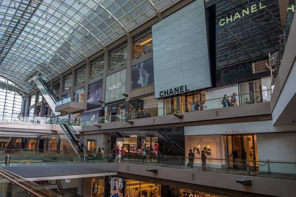 Singapore City Singapore April 2018 마리나 쇼핑몰 Shoppes — 스톡 사진
