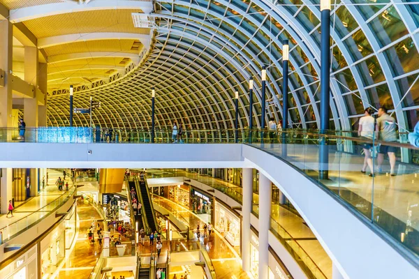 Singapore City Singapore April 2018 마리나 쇼핑몰 Shoppes — 스톡 사진