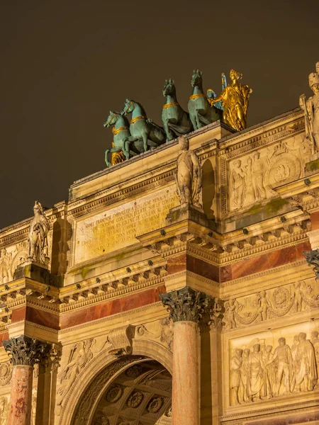 Arc Triomphe Parijs Frankrijk — Stockfoto